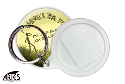Button Keychain